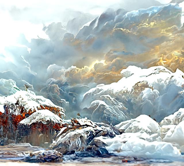 snow scene