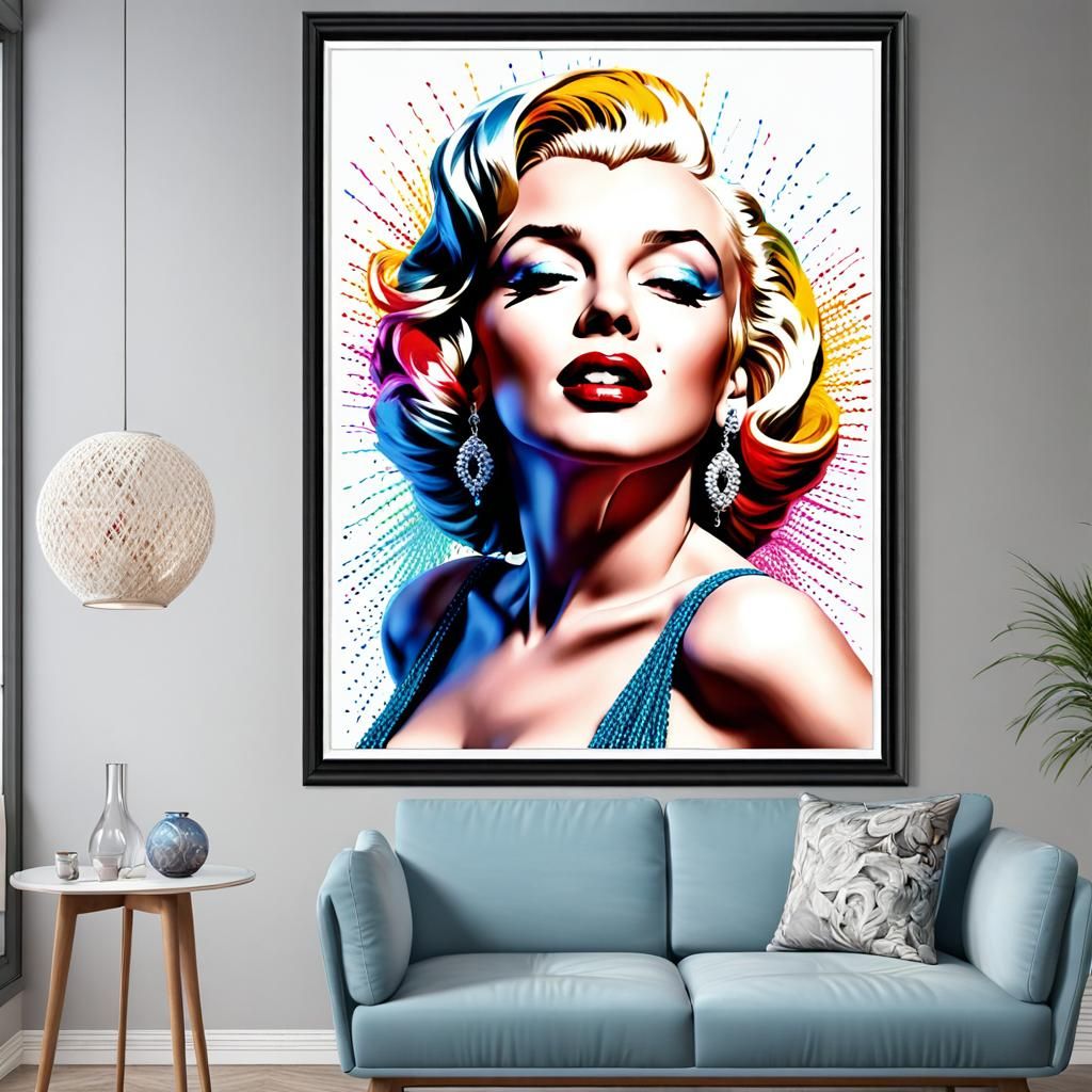 Marilyn Monroe - AI Generated Artwork - NightCafe Creator