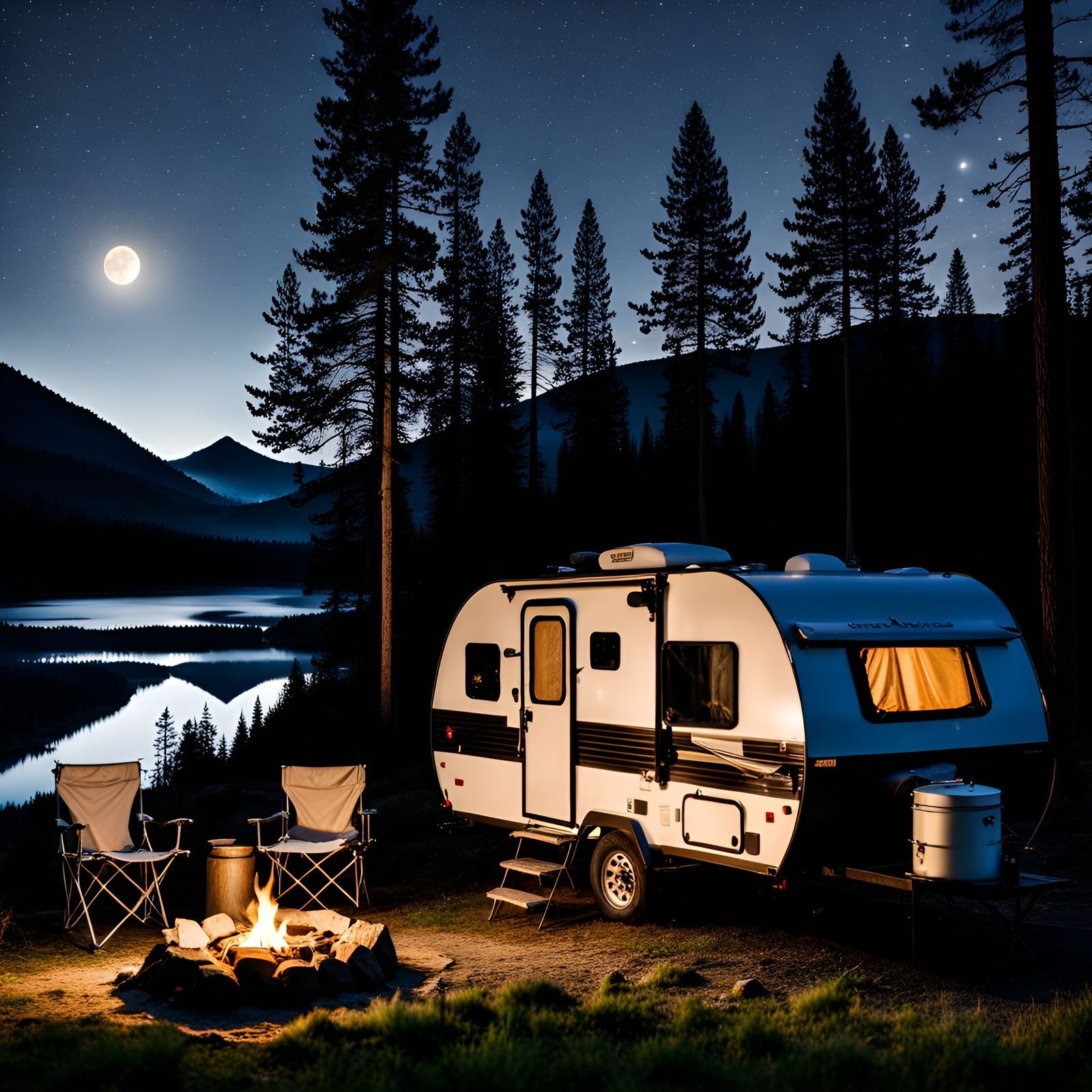 Secluded Campsite