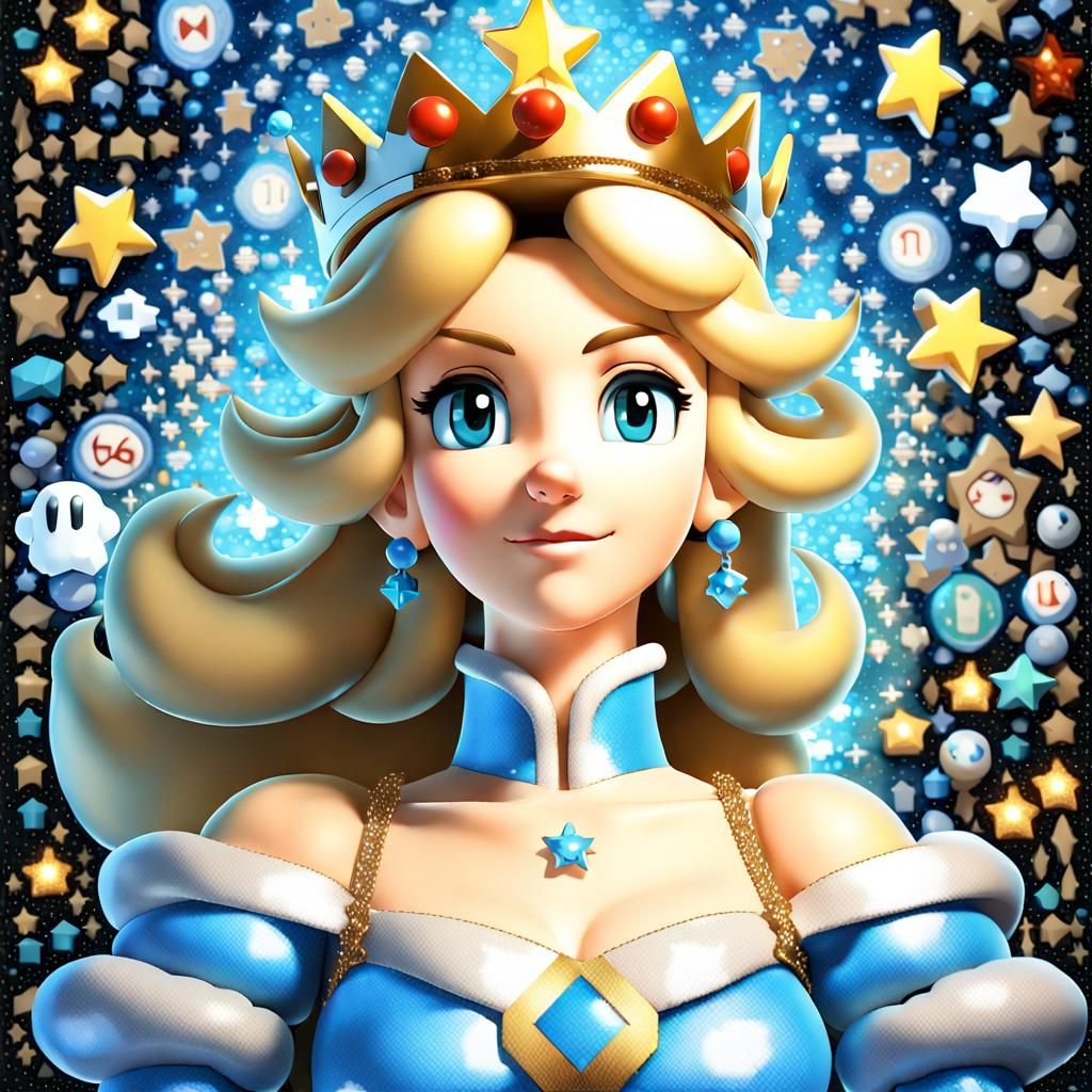 Princess Rosalina v1 - AI Generated Artwork - NightCafe Creator