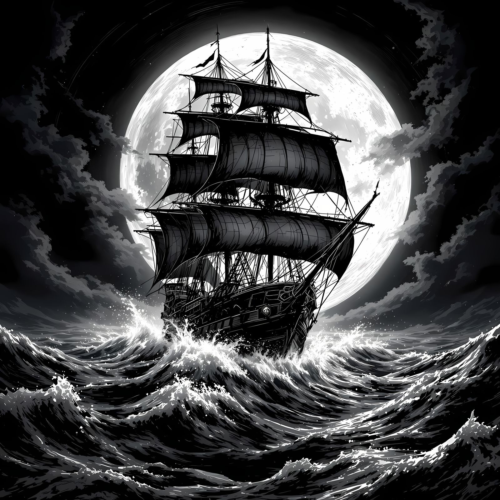 Black Corsair  by @Zoomicon