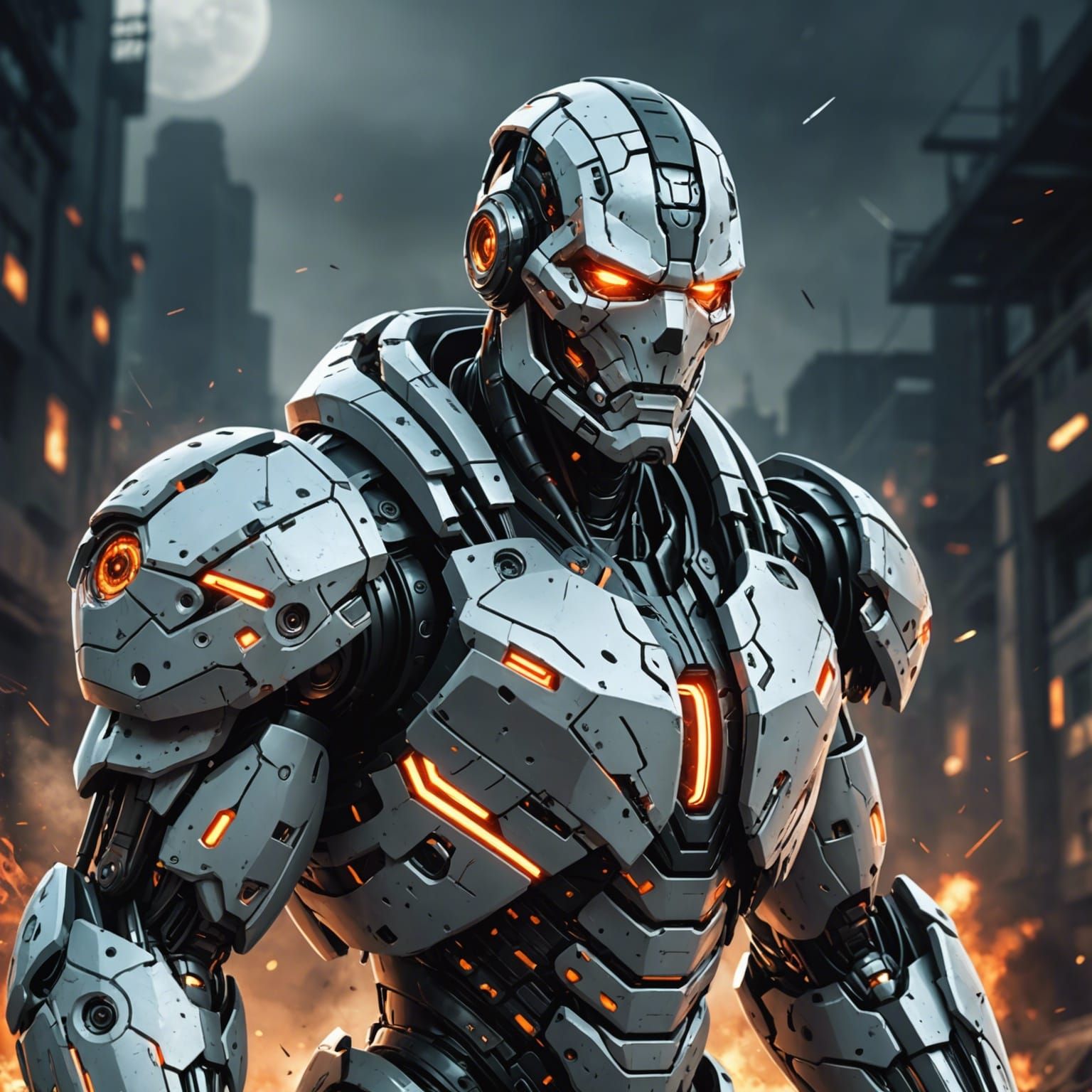 Cyborg of destruction