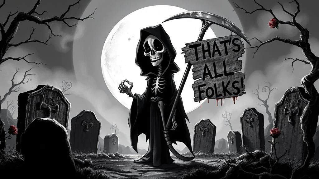  "That’s All Folks!"  by @Dawid