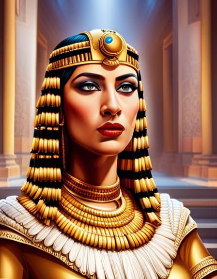 Cleopatra - AI Generated Artwork - NightCafe Creator