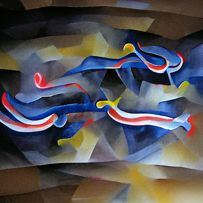 "perturbations" gouache