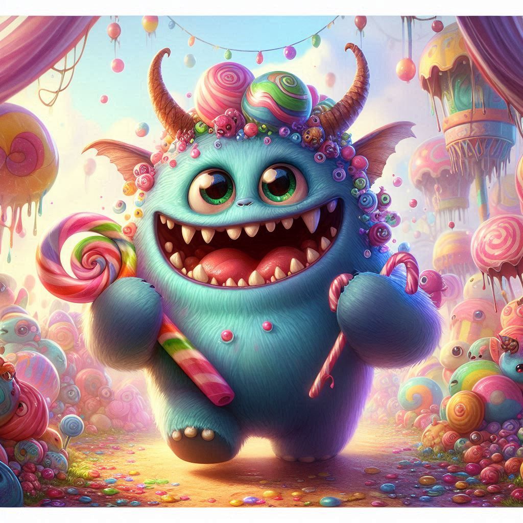 adorable fairy-tale fantasy creature portrait..