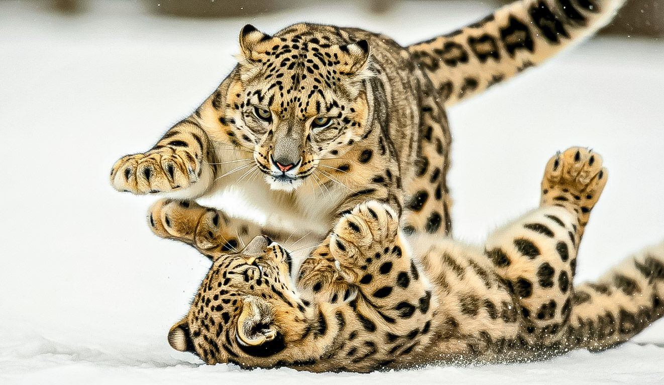 Siblings at play