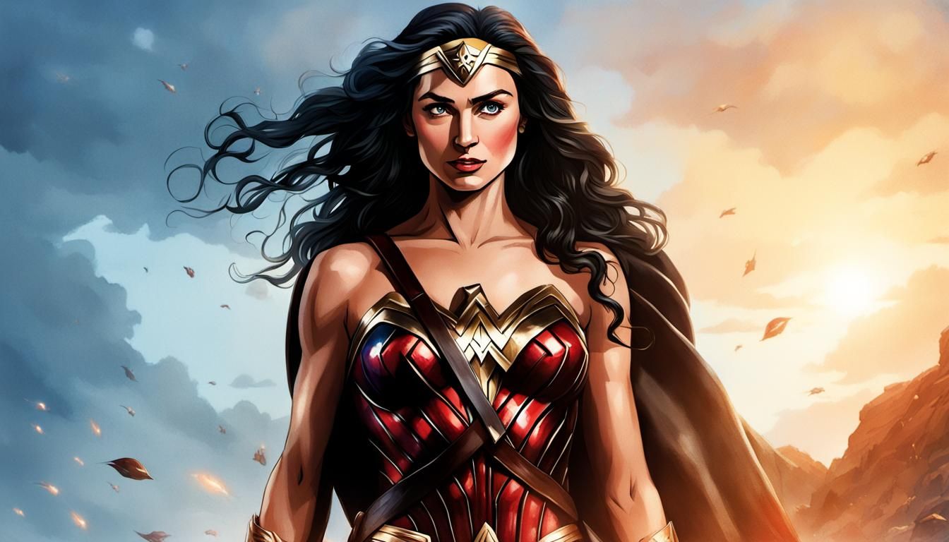 Wonder Woman Beautiful as Aphrodite, wise as Athena, swifter...