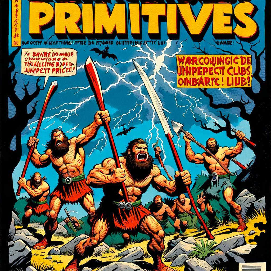 The Primitives #1 - Hubris Comics Proudly Presents: Stone Age Strike ...