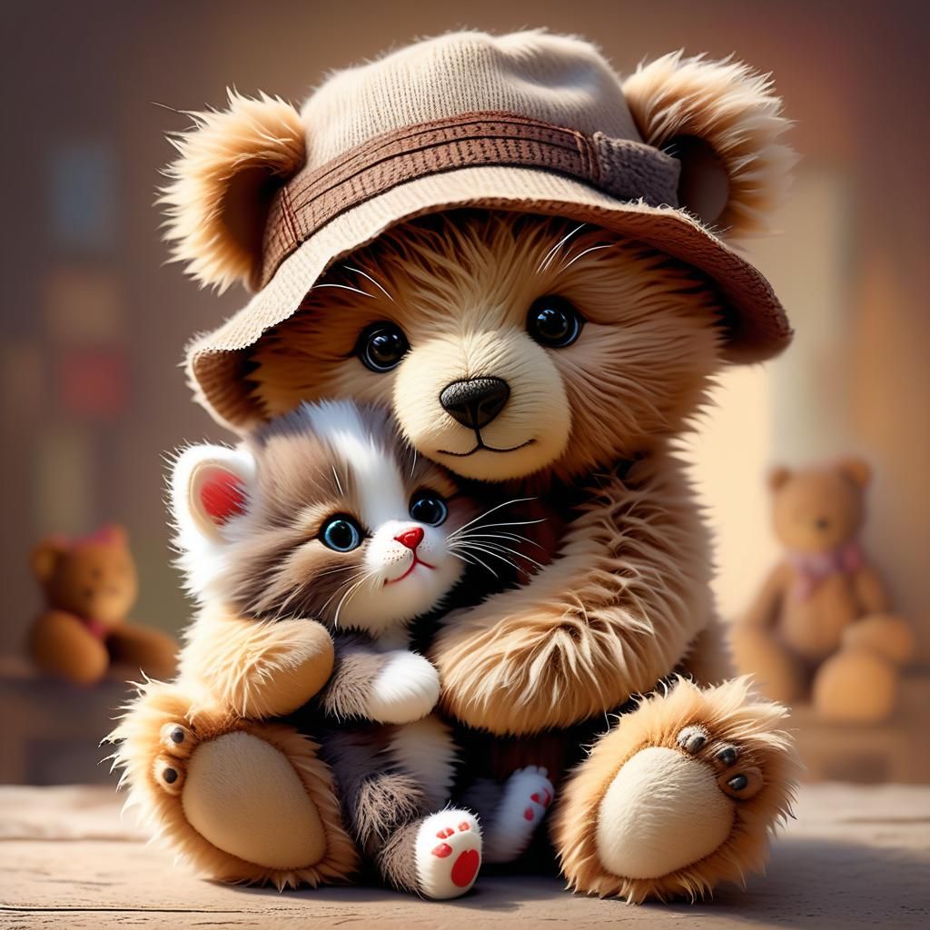 Teddybear  by @PurpleSunSet