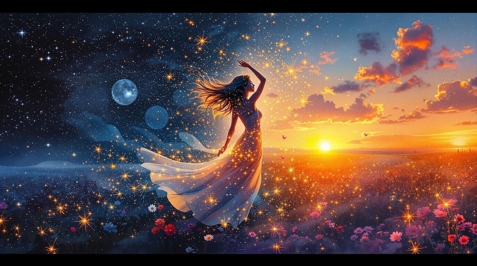 Welcoming a New Day - 8 Likes  by @Swandotter