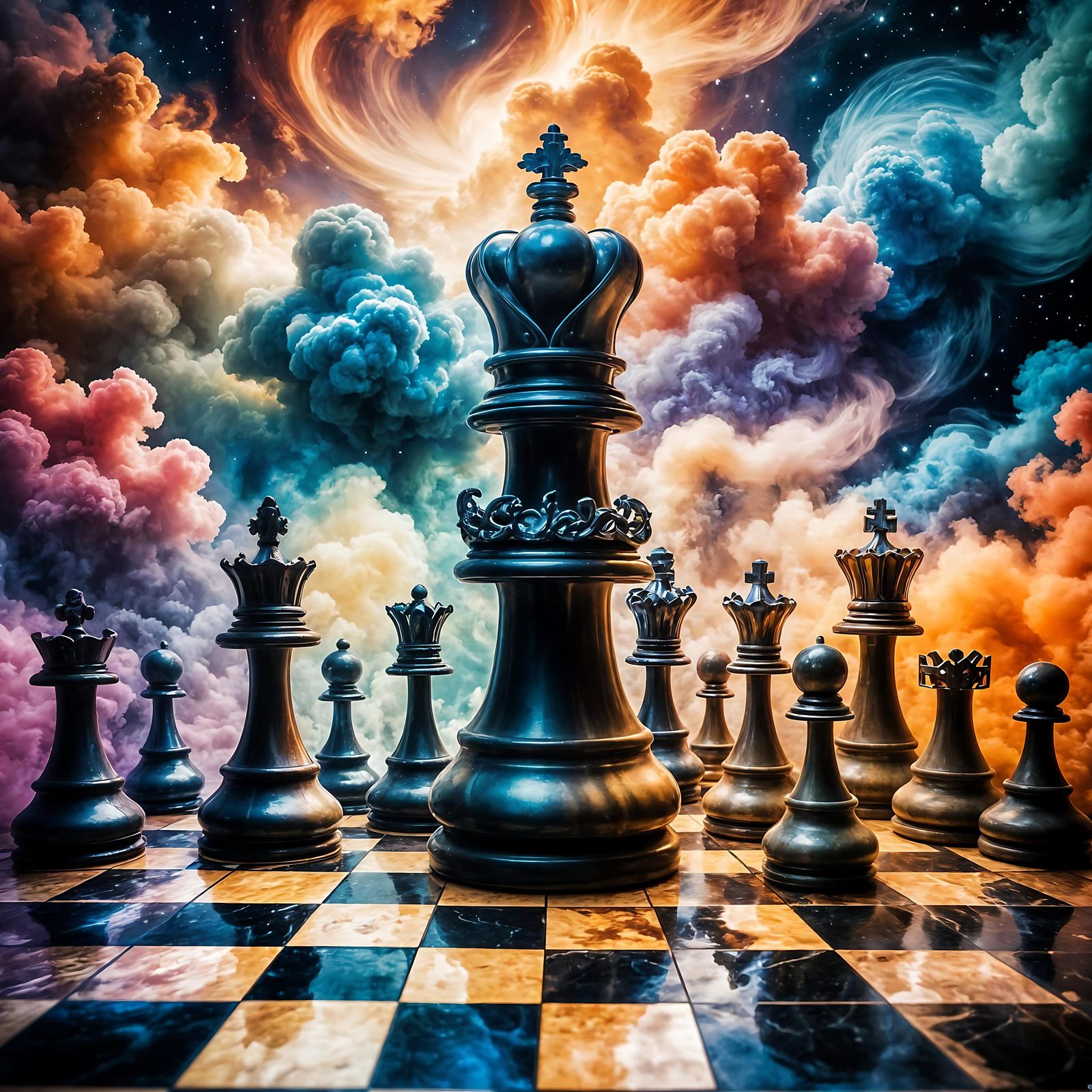 Ethereal Chess  by @Yoctocore