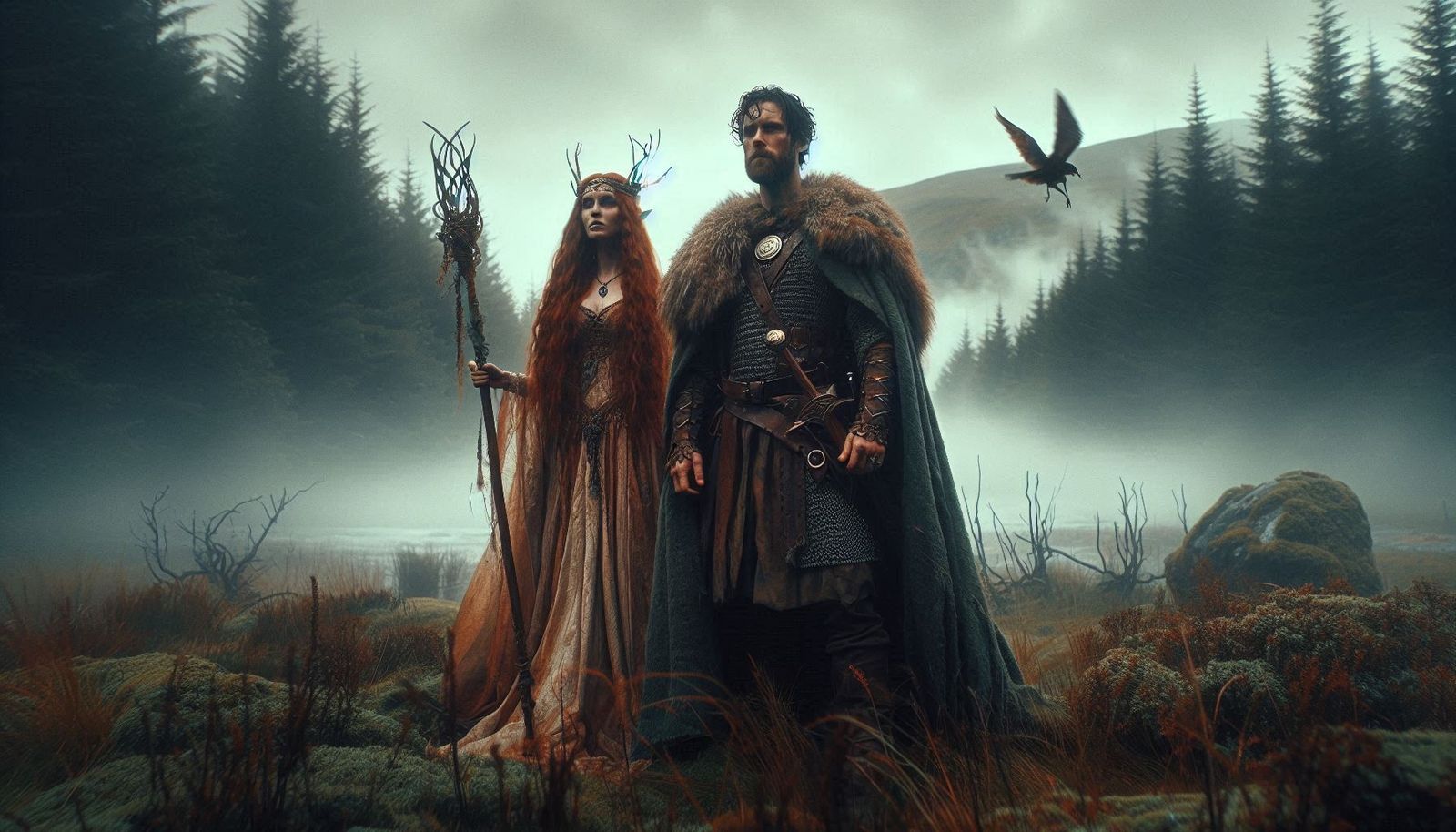 Knight and Sorceress