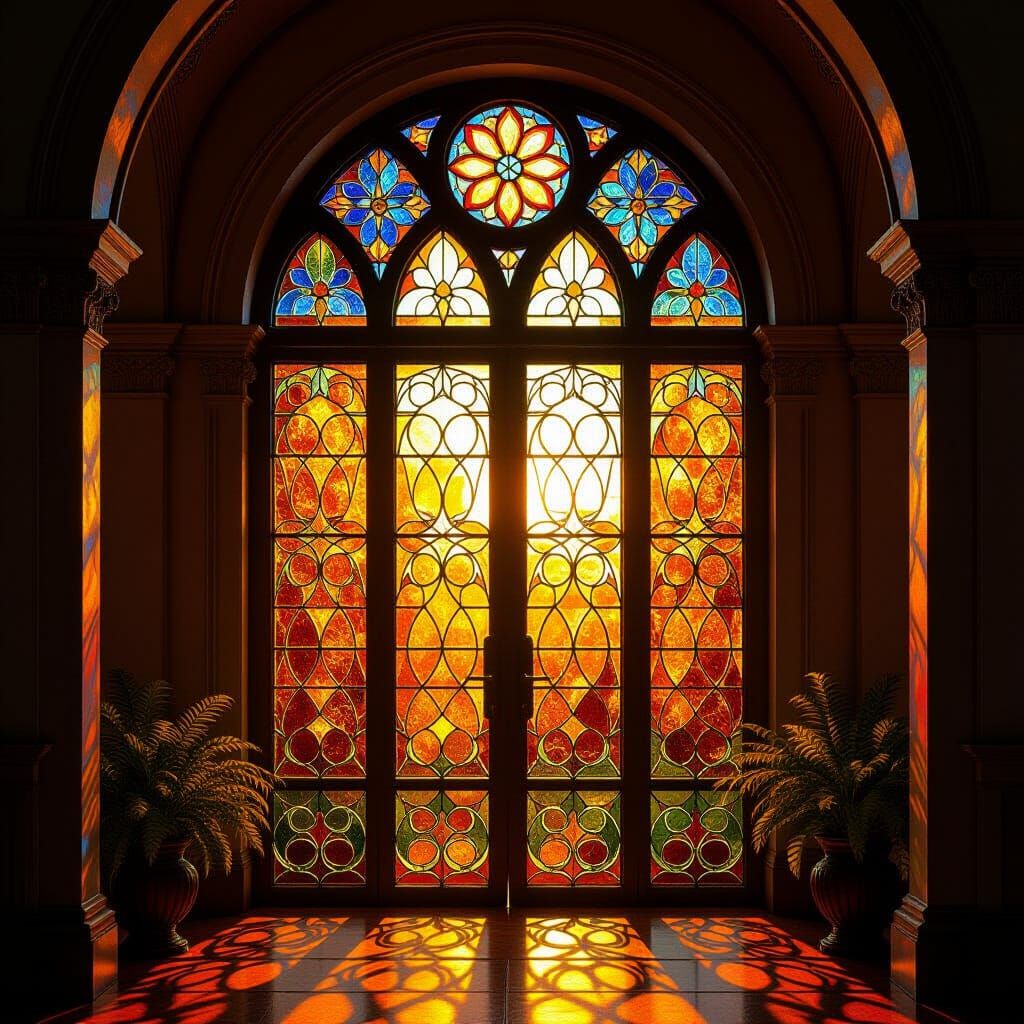 Stained Glass  by @Chubby