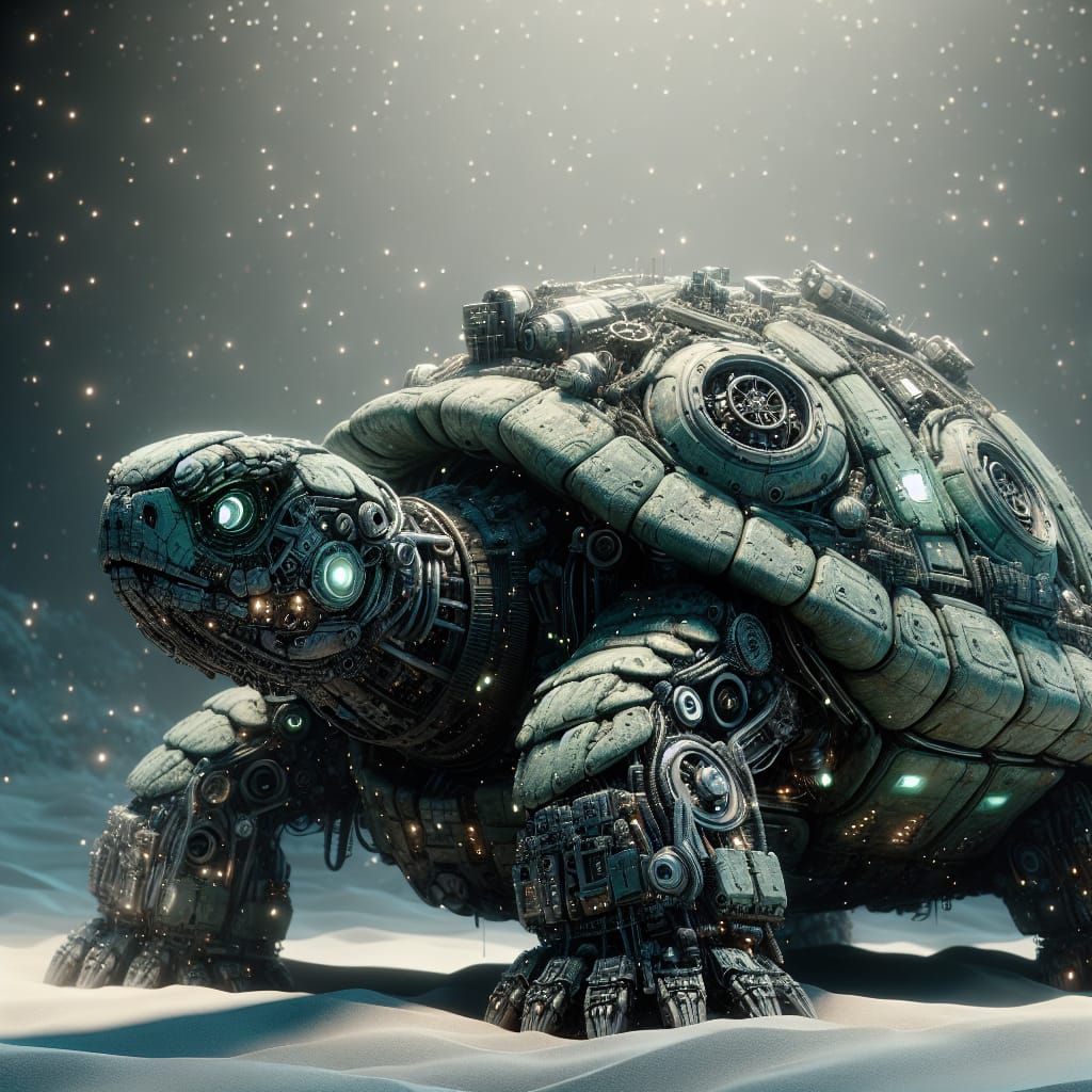 Mecha Turtle   by @Hails