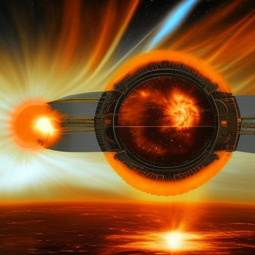 Solar Powered Spaceship Inferno