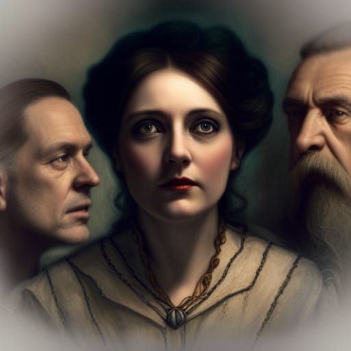 Peculiar Portraits - Victorian Seance