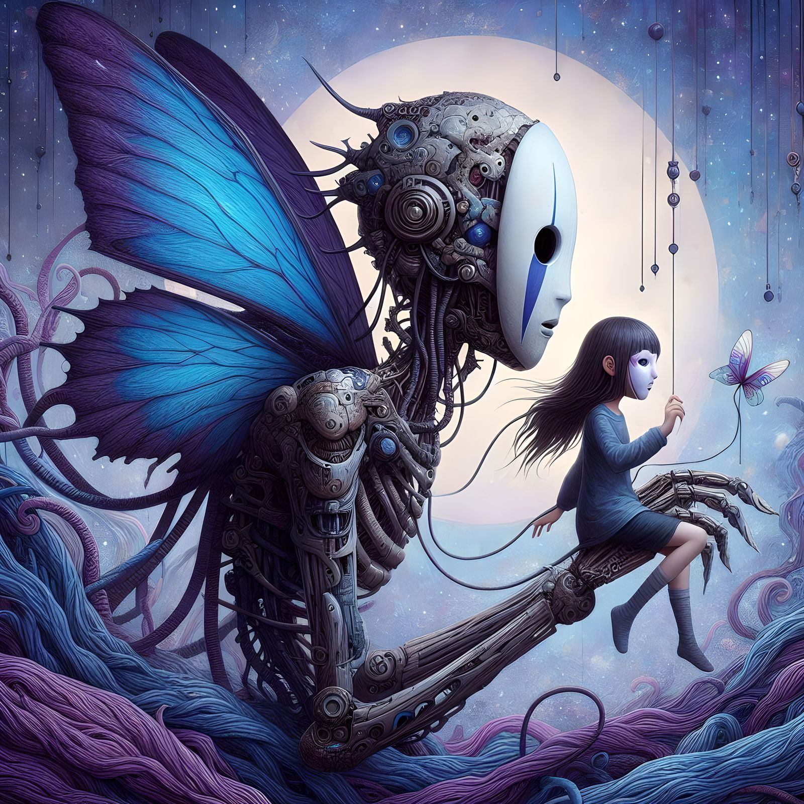 Dream in blue