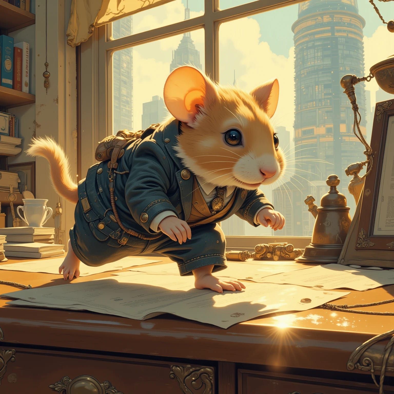 Sales Manager Hamster