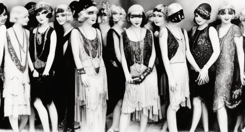 The Great Gatsby's parties 1923 : r/nightcafe