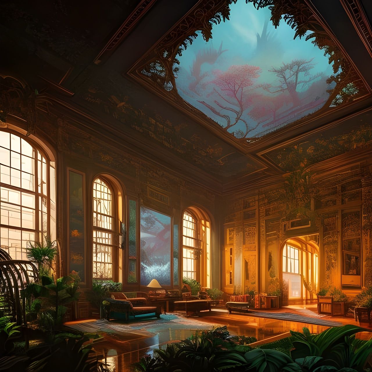 Enchanted Retreat  by @EmoBunniBoi