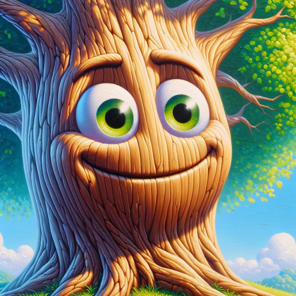 Don't worry. Tree happy.