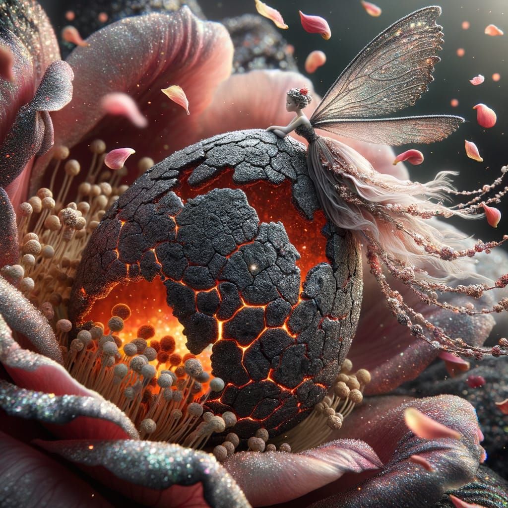 Savior of the lava flower  by @Valentin