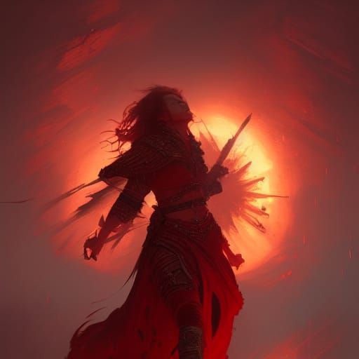 Beautiful Red Warrior