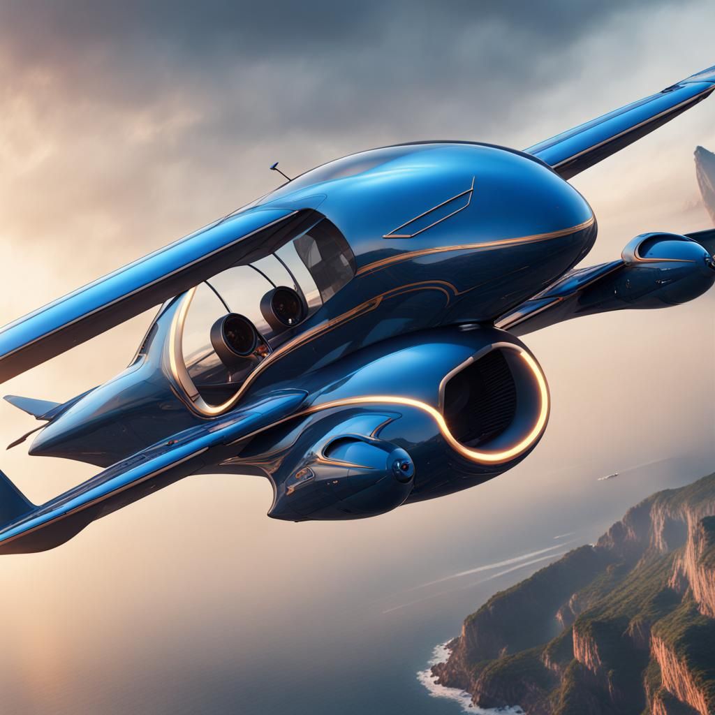 Bugatti Elysium Future Flying Concept Plane