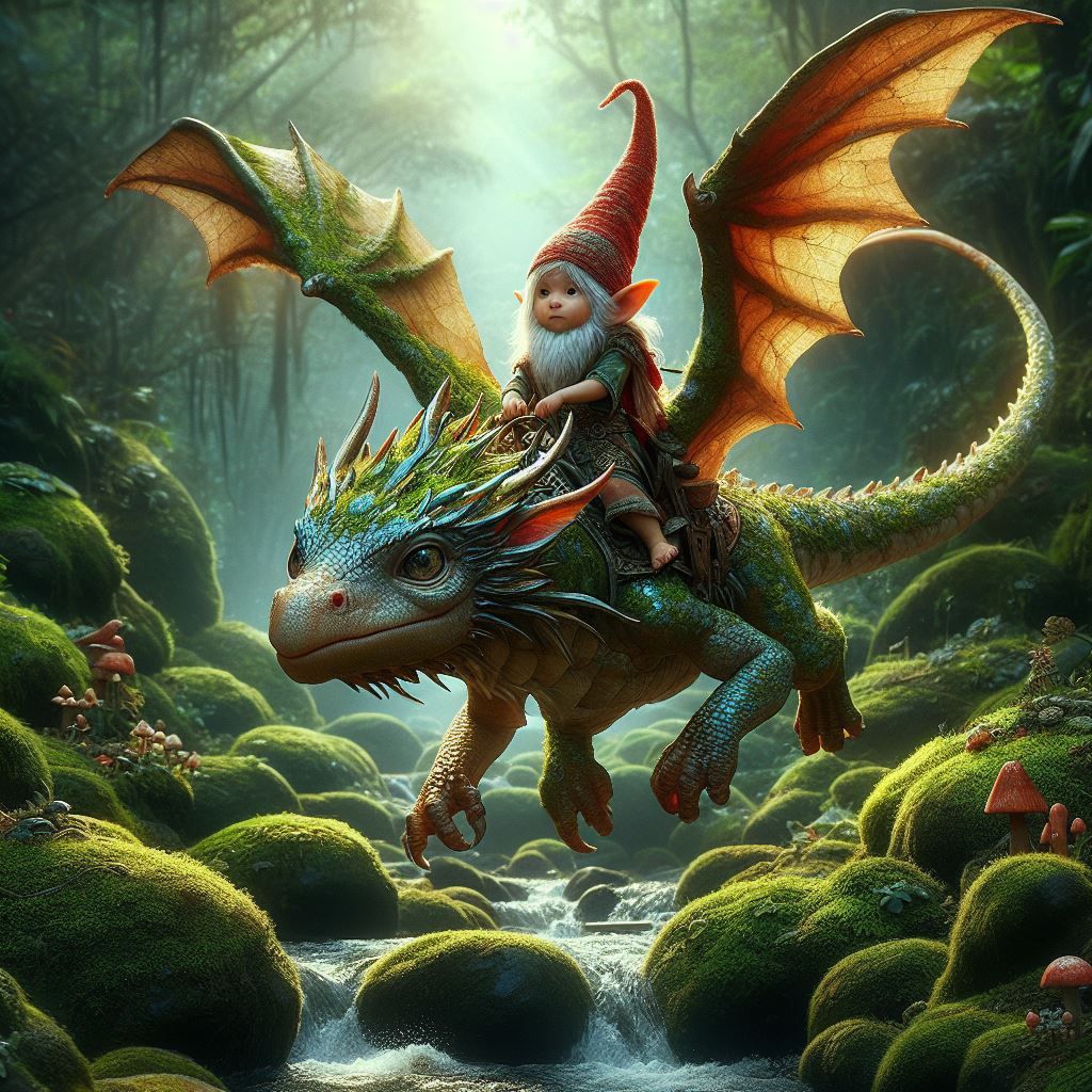 Gnome Dragon Rider