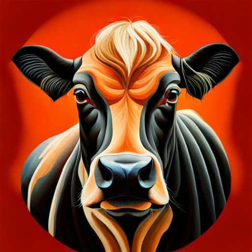 Cow portrait
