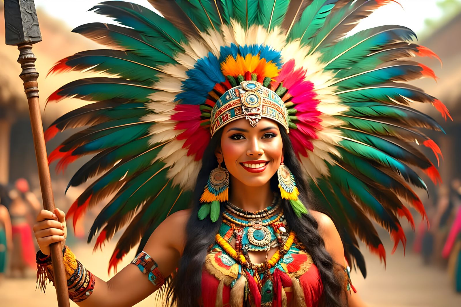 Aztec Cihuātlatoani  by @Gary Murakami