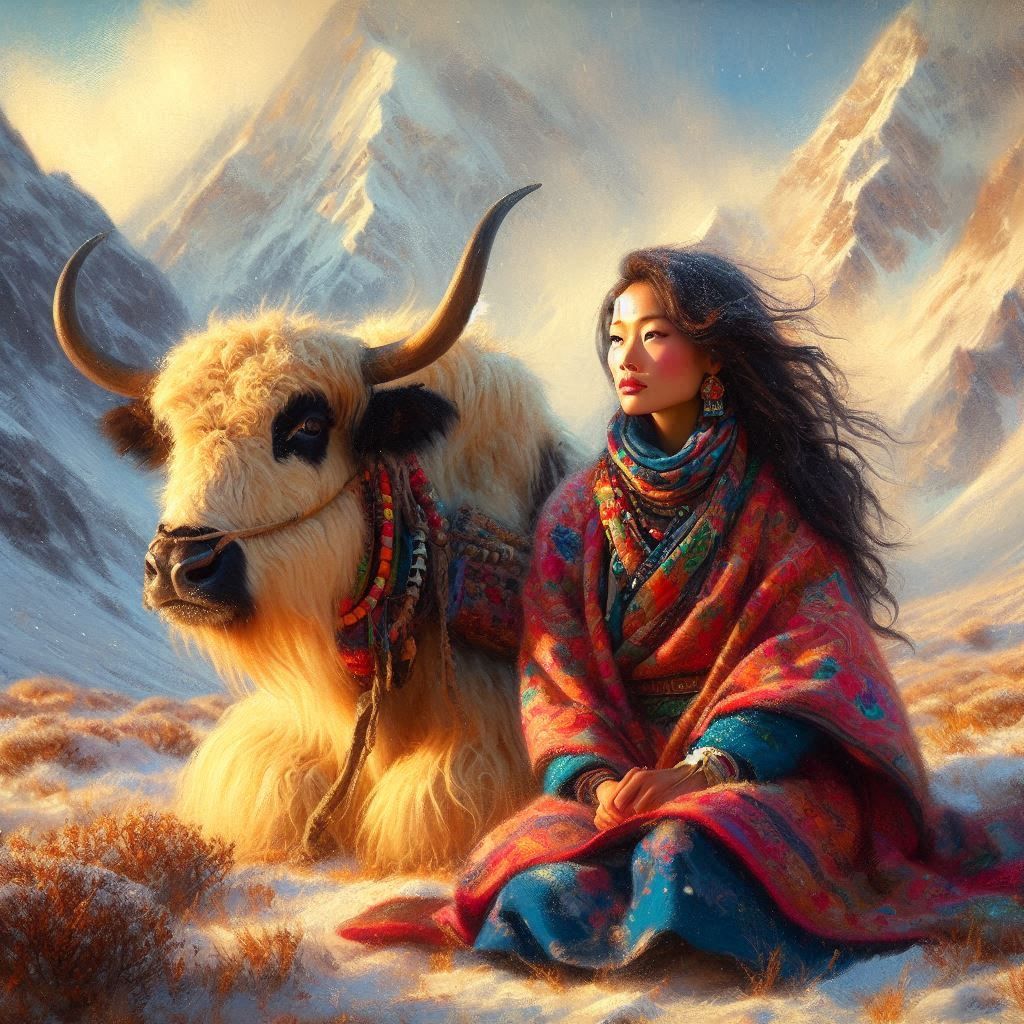 Sherpani and Yak