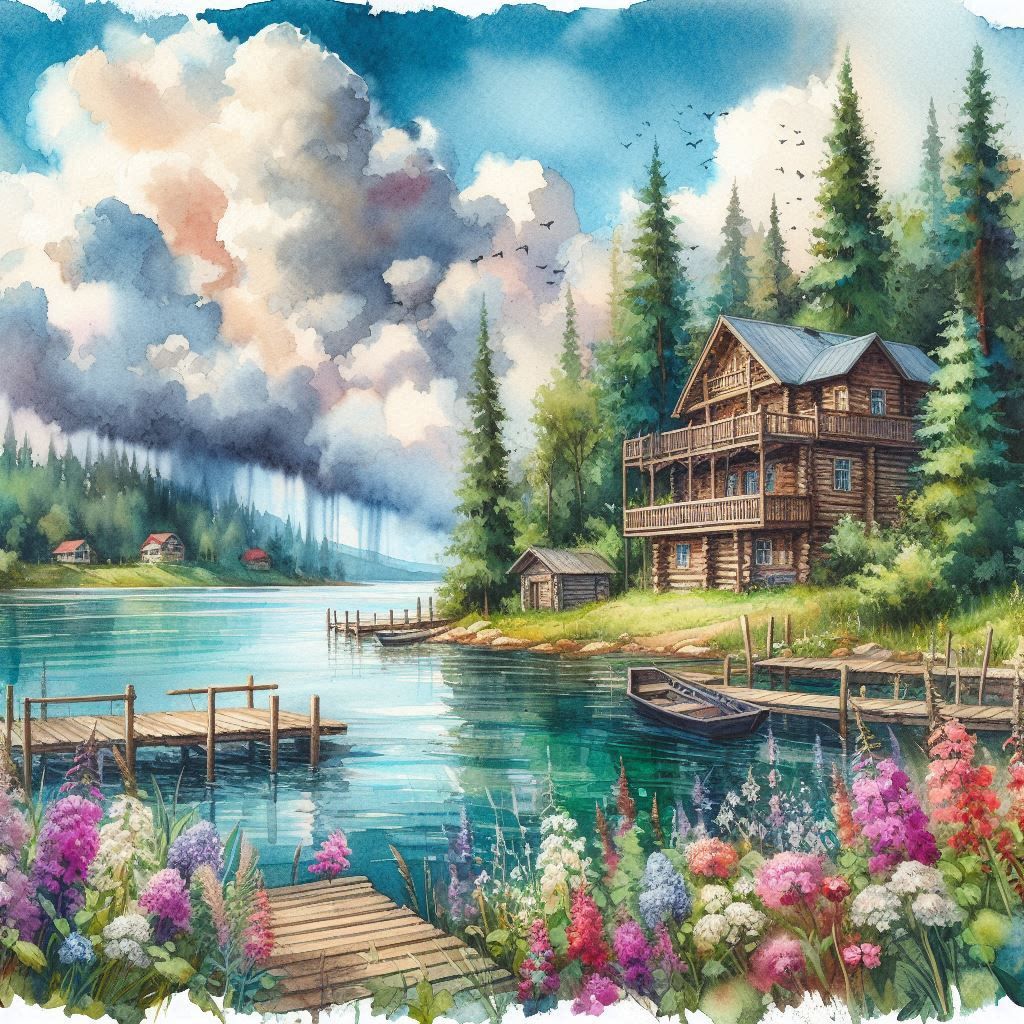 Serene lake
