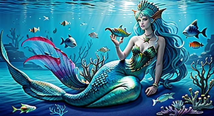 Biopunk Mermaid, Goddess,

mermaid goddesses