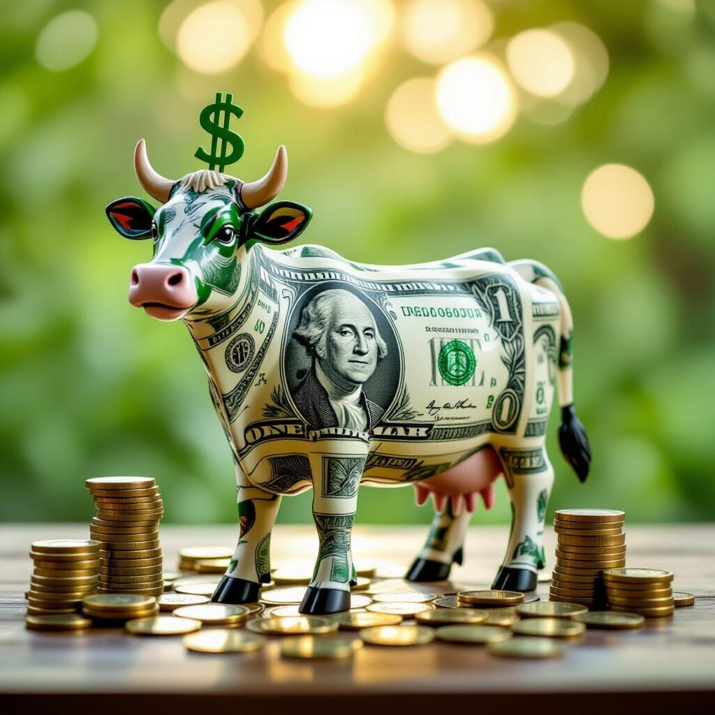 Cash cow  by @Ideal