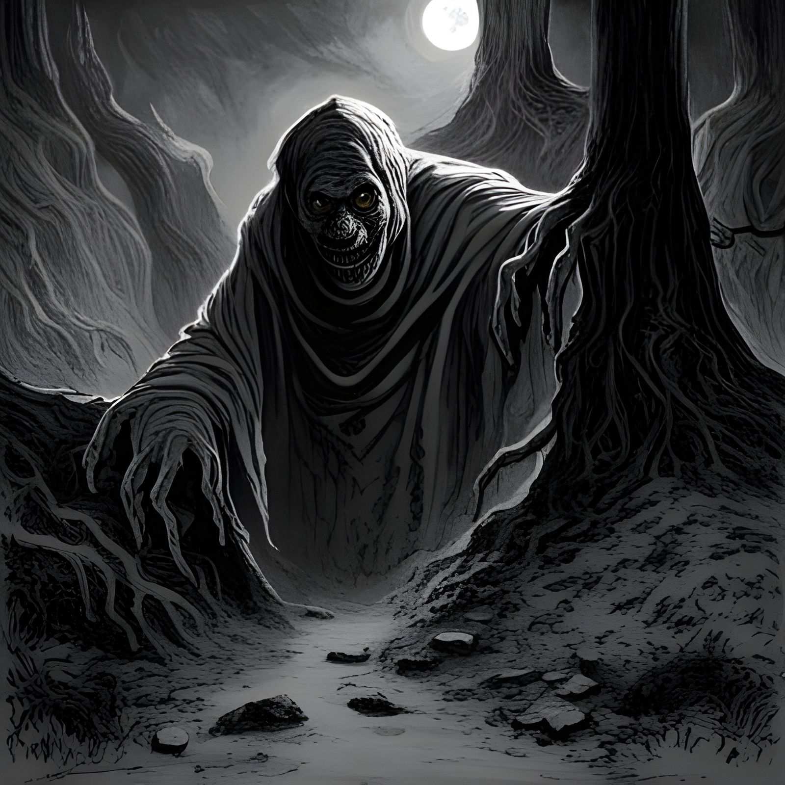 In the depths of the forest