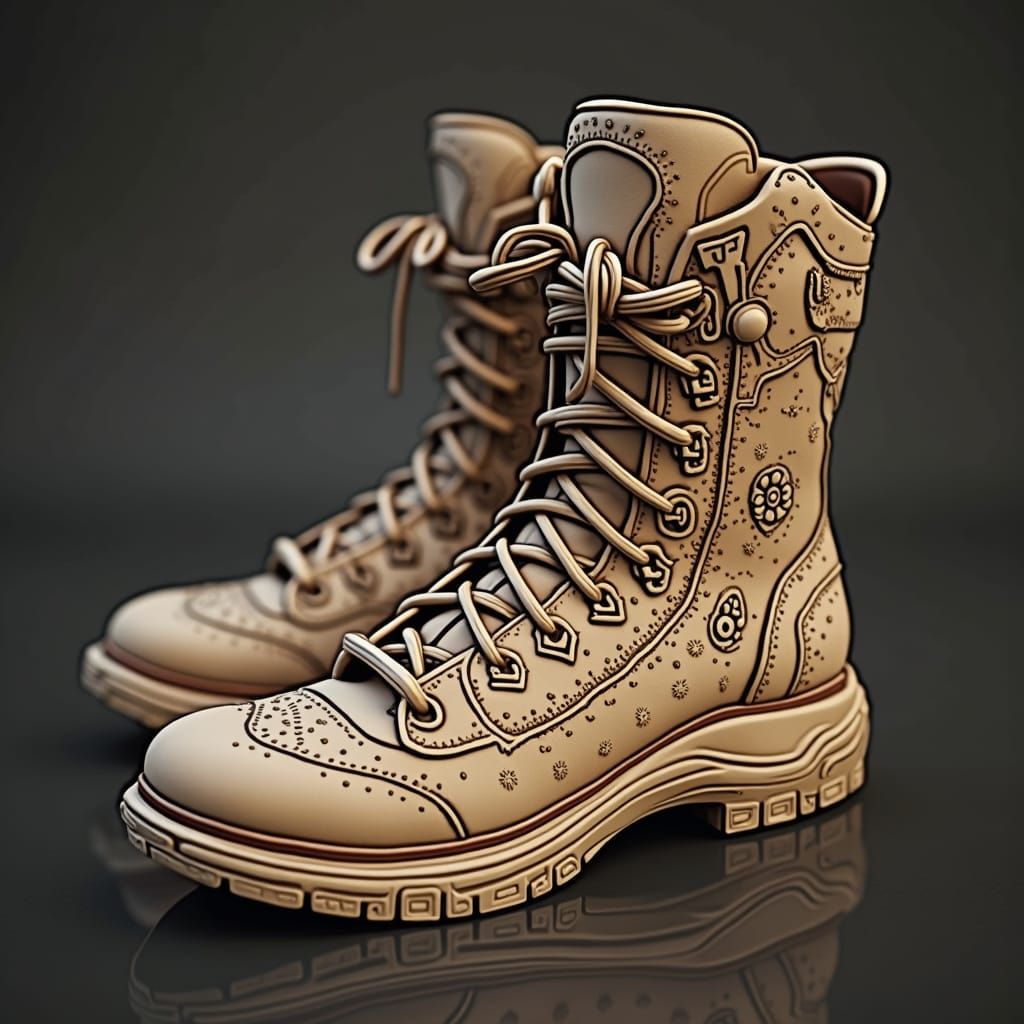 Little Princess Walking on a Green Pathway