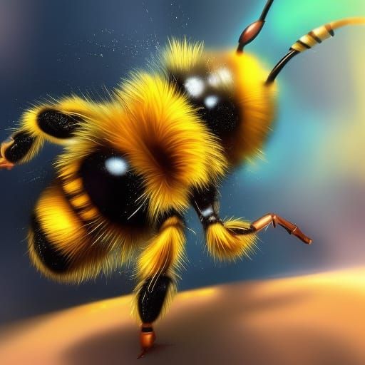 Bee - AI Generated Artwork - NightCafe Creator