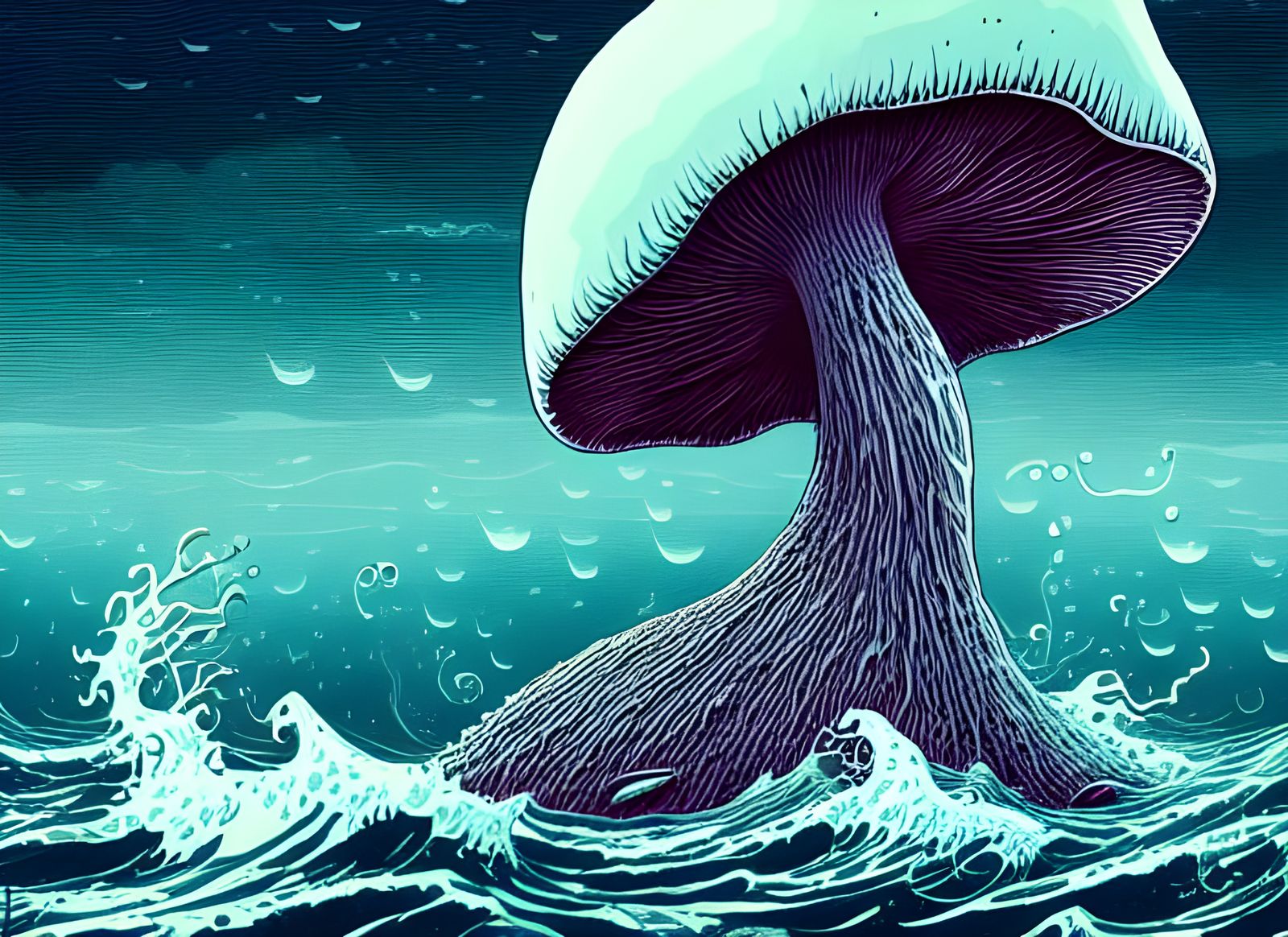 The Mushroom Wave 🌊  undefined