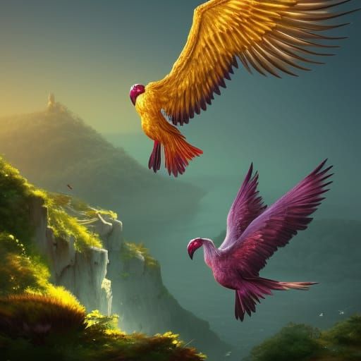 Majestic Birds - AI Generated Artwork - NightCafe Creator Majestic Birds - AI Generated Artwork - NightCafe Creator
