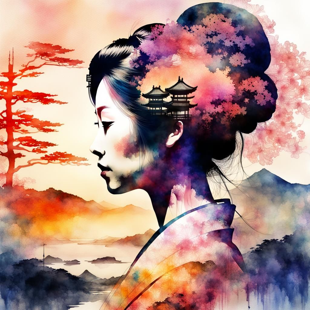 Geisha colors  by @Rion November