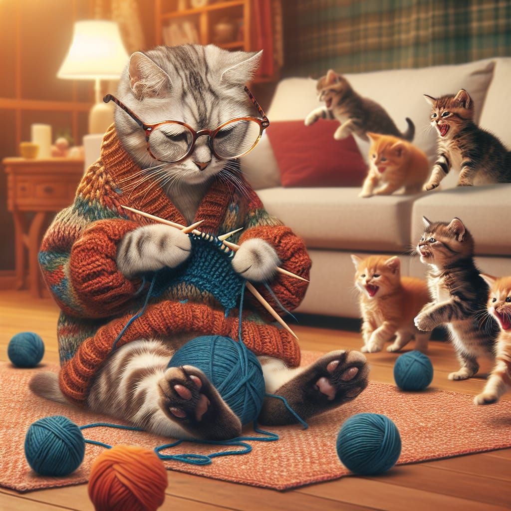 The Many Joys of Yarn  by @KriiLunAus