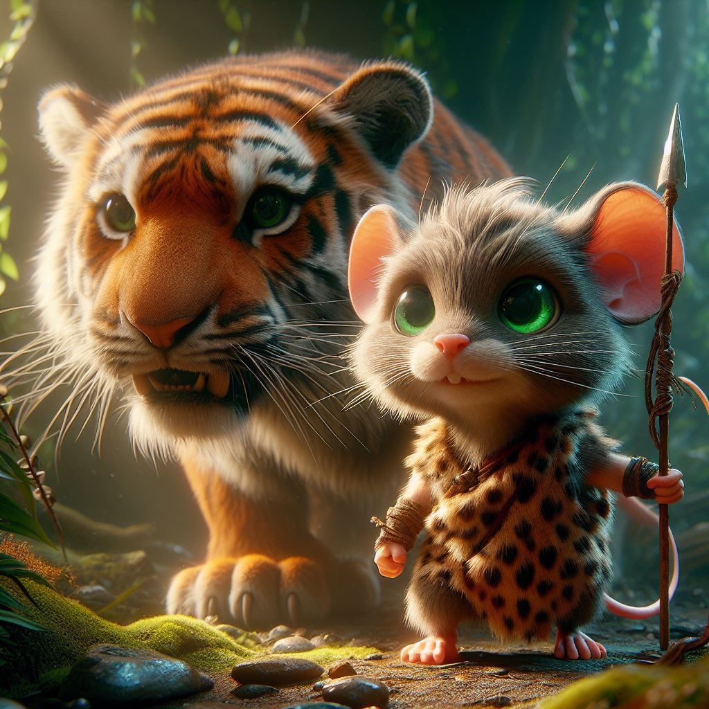 Wee little cavemouse tiger master