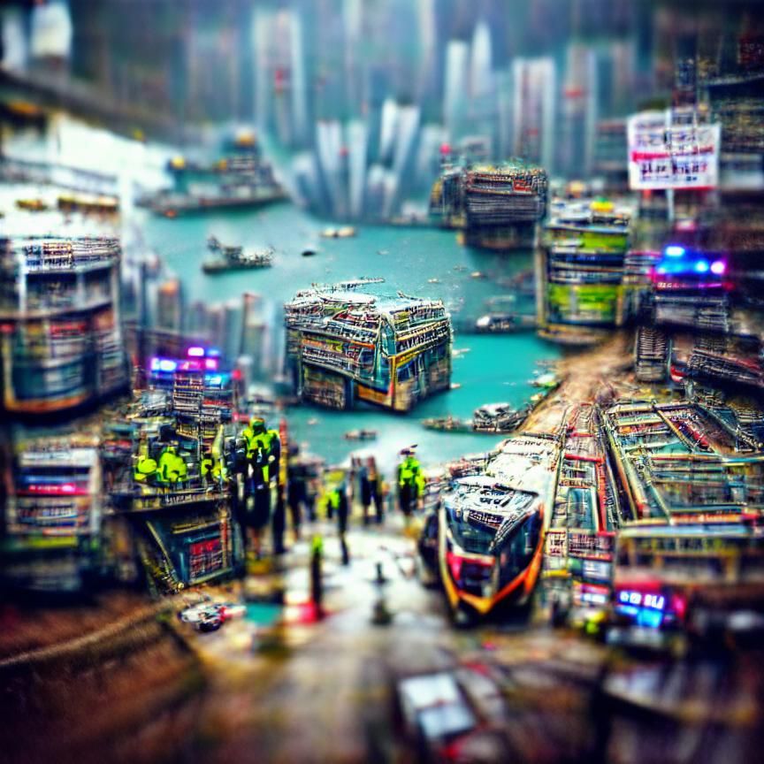 Cyberpunk  Dystopia City
