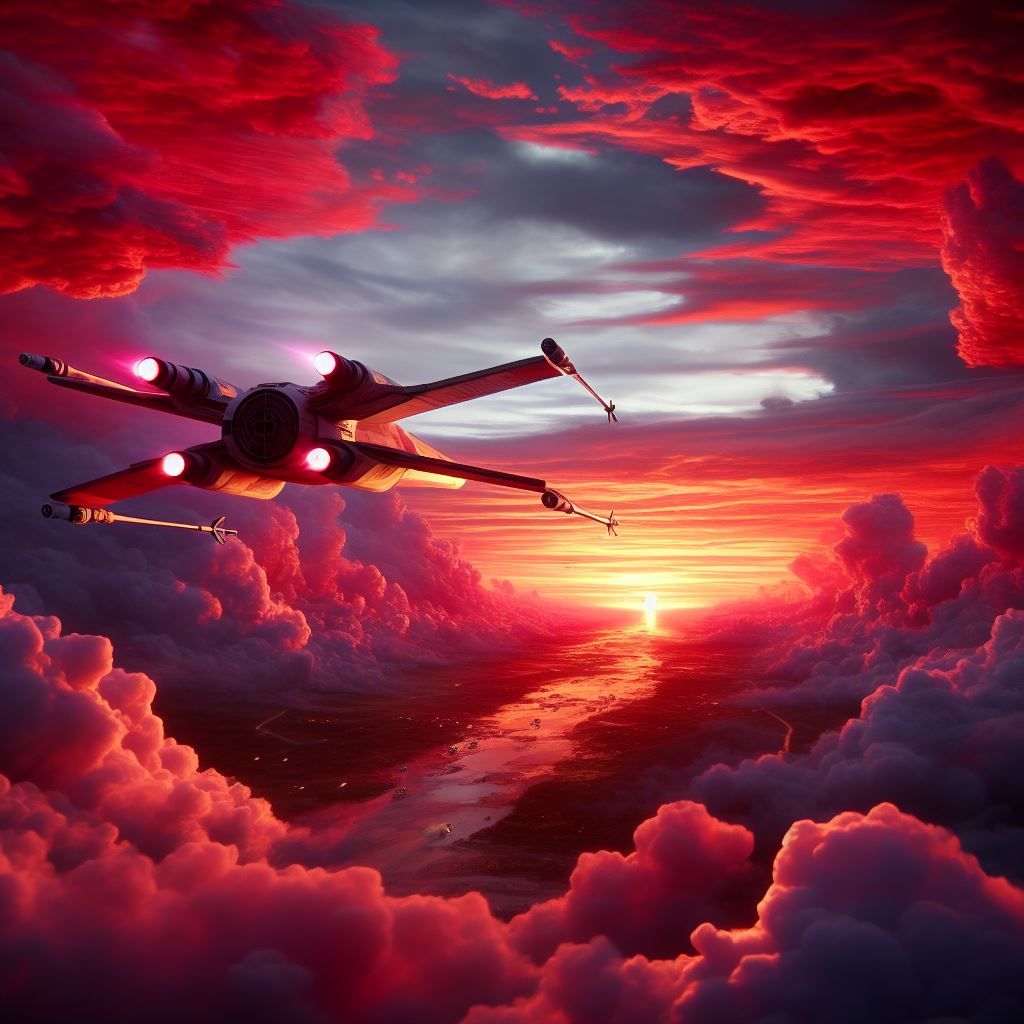 X-Wing's Sunset