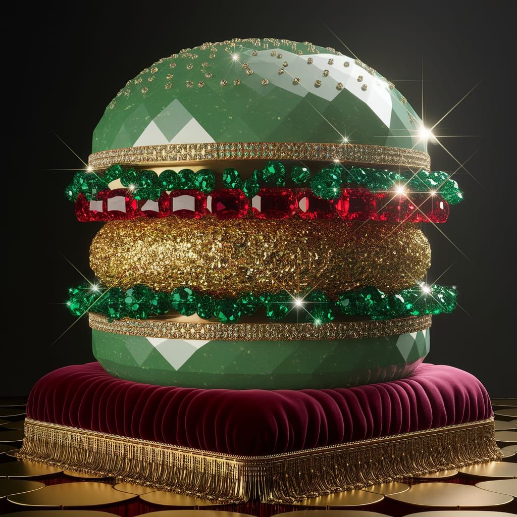 Quarter GemBurger   by @Ambassador of Light