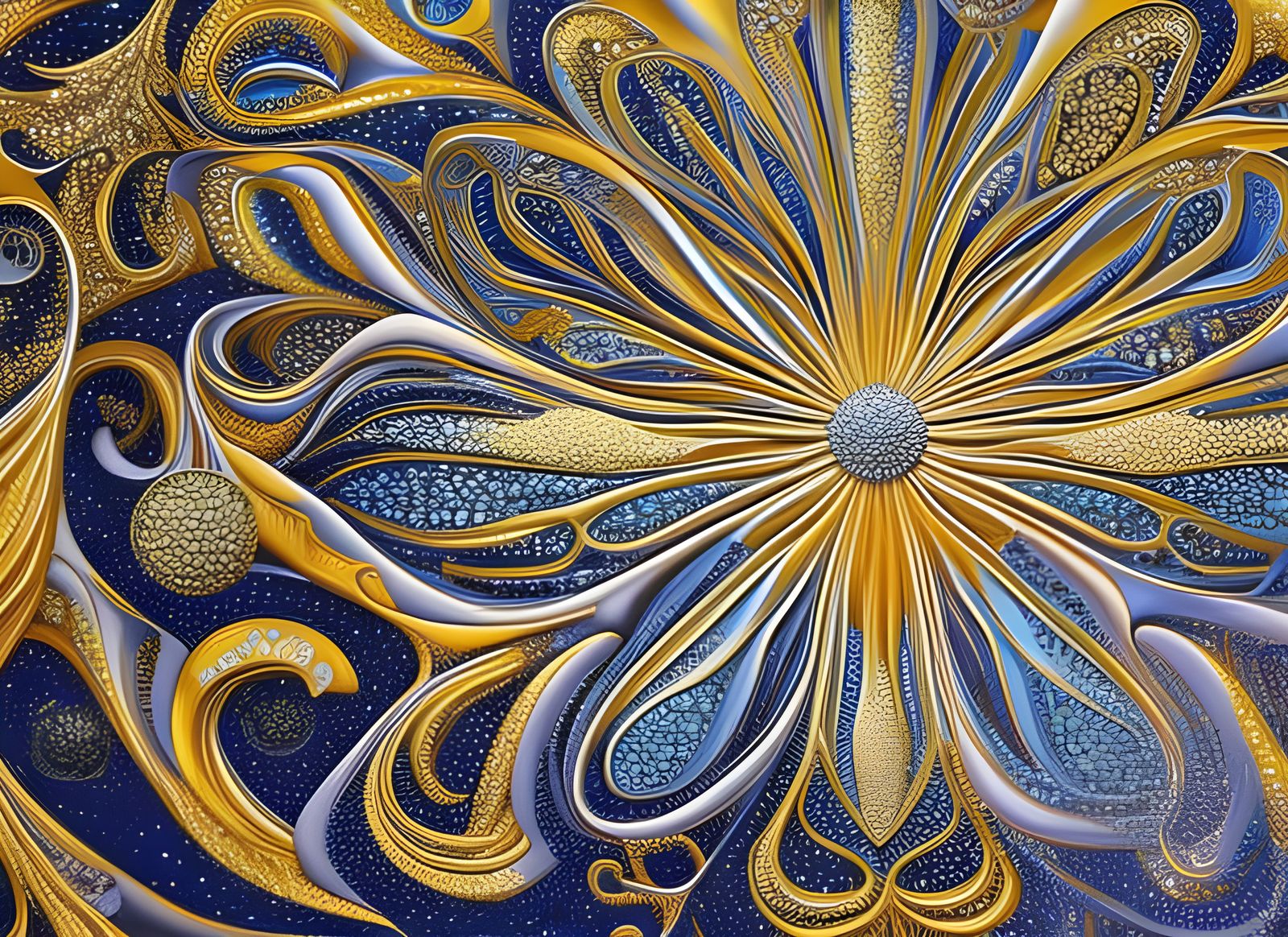 Abstract Flower Design