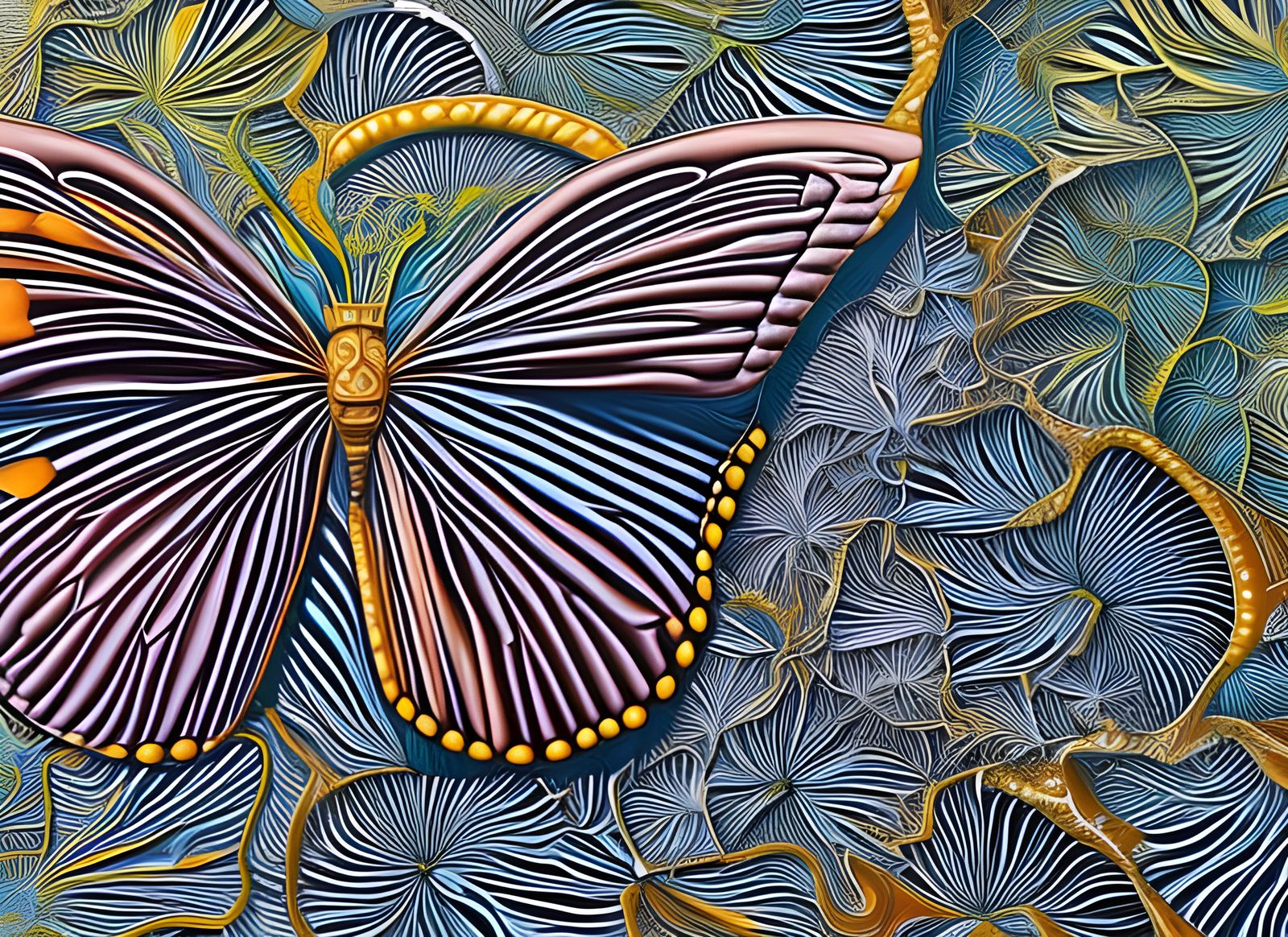 Fantastical Ornate Butterfly 🦋✨
