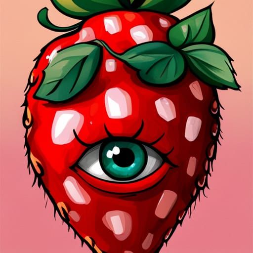 Strawberry Cyclops